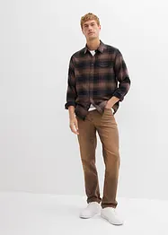 Flanellskjorta av ren bomull, bonprix