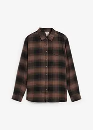 Flanellskjorta av ren bomull, bonprix