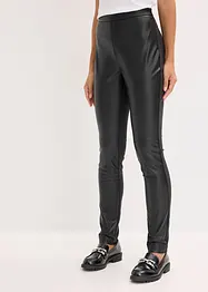 Byxa i skinnimitation av Punto di Roma-mix, bonprix