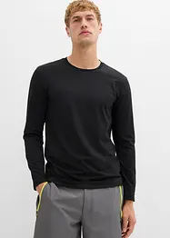 Långärmad T-shirt med termofunktion, smal passform (2-pack), bonprix