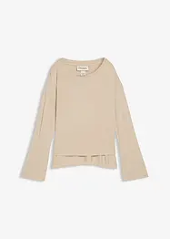 Oversizetopp i stretchig viskosmix med fint fall, bonprix