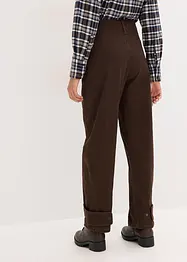 Twillbyxa med hög midja, bonprix