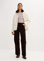 Vid manchesterbyxa med knytskärp, bonprix