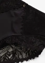 Midjetrosa med glansigt material, bonprix