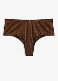 Braziliantrosa i maximodell av glittrigt material, bonprix