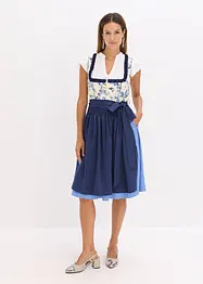 Dirndl med broderat förkläde (2 delar), bonprix