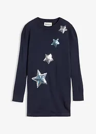 Finstickad tröja med paljetter, bonprix