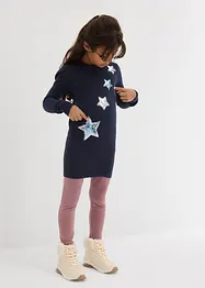 Finstickad tröja med paljetter, bonprix