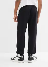 Joggingbyxa i materialmix med ekologisk bomull för barn (2-pack), bonprix