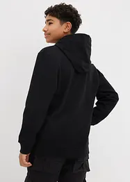 Sweatshirt med huva, bonprix