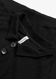 Ribbstickad topp och byxa i oversizemodell, bonprix