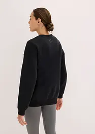 Fodrad funktionssweatshirt i snabbtorkande material, bonprix
