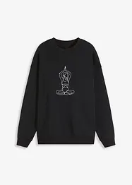 Fodrad funktionssweatshirt i snabbtorkande material, bonprix