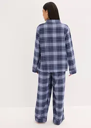 Pyjamas i vävd flanell, bonprix