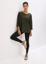 Supermjuk funktionstopp av snabbtorkande material med 3/4-ärmar, bonprix