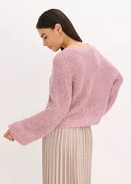 Cardigan med glittergarn i oversizemodell, bonprix