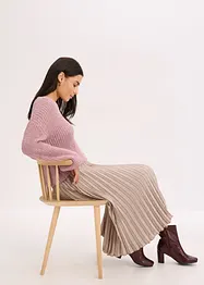 Cardigan med glittergarn i oversizemodell, bonprix