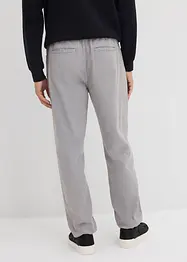 Dra-på byxa av bomull i Relaxed Fit med Tapered ben, bonprix