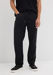 Dra-på byxa av bomull i Relaxed Fit med Tapered ben, bonprix