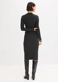 Stickad klänning, bonprix