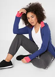 Joggingbyxa med muddar i bomullsmix, bonprix