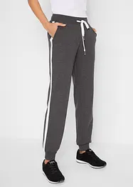 Joggingbyxa med muddar i bomullsmix, bonprix