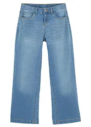 Wide Leg Jeans Mid Waist för barn, bonprix