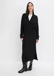 Stickad cardigan av mjuk viskosmix, bonprix