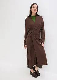 Stickad cardigan av mjuk viskosmix, bonprix