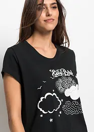 Capripyjamas av ekologisk bomull, bonprix