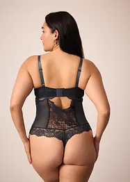 Stringbody med glansiga effekter, bonprix