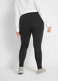 Stretchleggings med ekologisk bomull (2-pack), bonprix