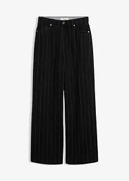Wide Leg Jeans High Waist, med destroyed-effekter, bonprix
