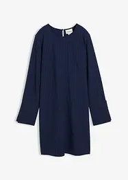 Miniklänning av strukturmaterial, bonprix