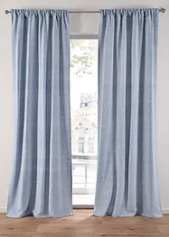 Gardinlängd i ekologisk bomull (1-pack), bonprix