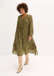 Mellanlång klänning, bonprix