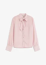 Chiffongblus med avtagbart knytband, bonprix
