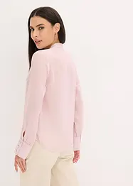 Chiffongblus med avtagbart knytband, bonprix