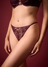 Stringtrosa i fin spets, bonprix