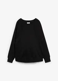 Mamma-/amningssweatshirt i ekologisk bomull, bonprix
