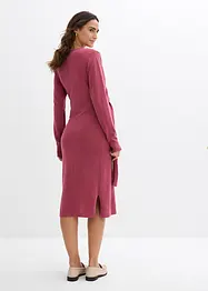 Mammaklänning med omlottlook i ren bomull, bonprix