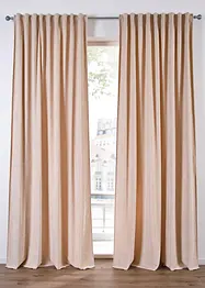 Gardinlängd med boucléstruktur (1 styck), bonprix