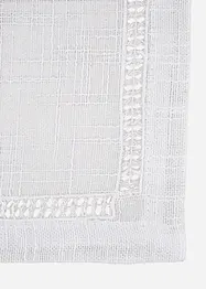 Bordstablett med hålbroderi (2-pack), bonprix