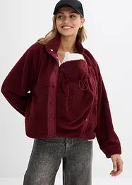 Mammajacka med babyficka i teddyfleece, bonprix