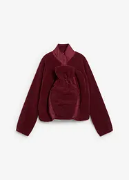 Mammajacka med babyficka i teddyfleece, bonprix