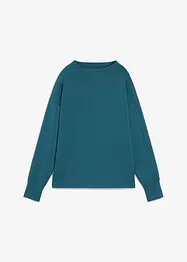 Oversizeweatshirt i mjuk och stabil trikå, bonprix