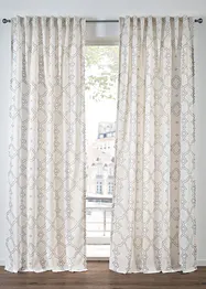 Gardin av återvunnen polyester (1-pack), bonprix