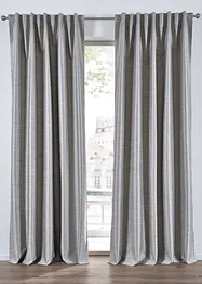 Mörkläggande gardinlängd med sidenlook (1-pack), bonprix