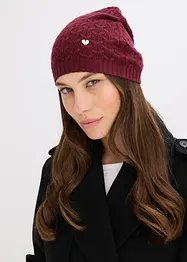 Mössa med kashmirandel, bonprix