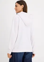 Luvtröja av mjuk frotté, bonprix